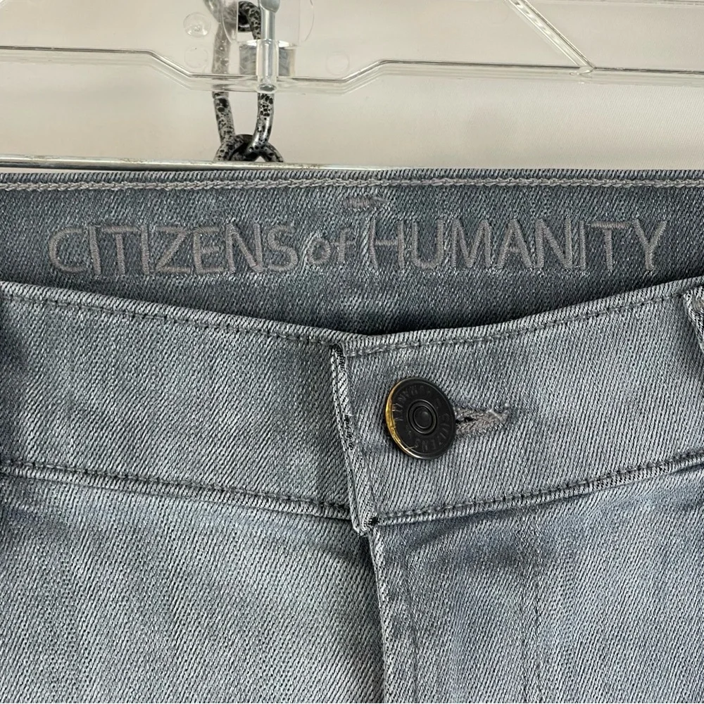 Citizens of Humanity Gray Skinny Jeans Women’s Size 29 Mid Rise Stretch 1300-602